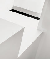 white shapes Poster och Canvastavla