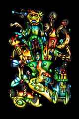 Mushroom cabbie 2 - ugly princess Poster och Canvastavla