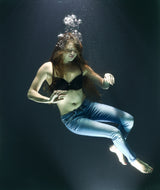 underwater artistic portrait shooting Poster och Canvastavla