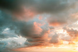 Costa Rica Sunset Poster och Canvastavla