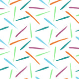 Falling Lines Multicolor Geometric Poster och Canvastavla