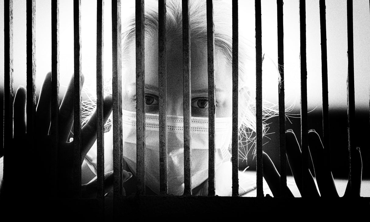 Behind Bars Poster och Canvastavla