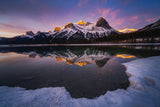 Canmore Haling Peak Poster och Canvastavla