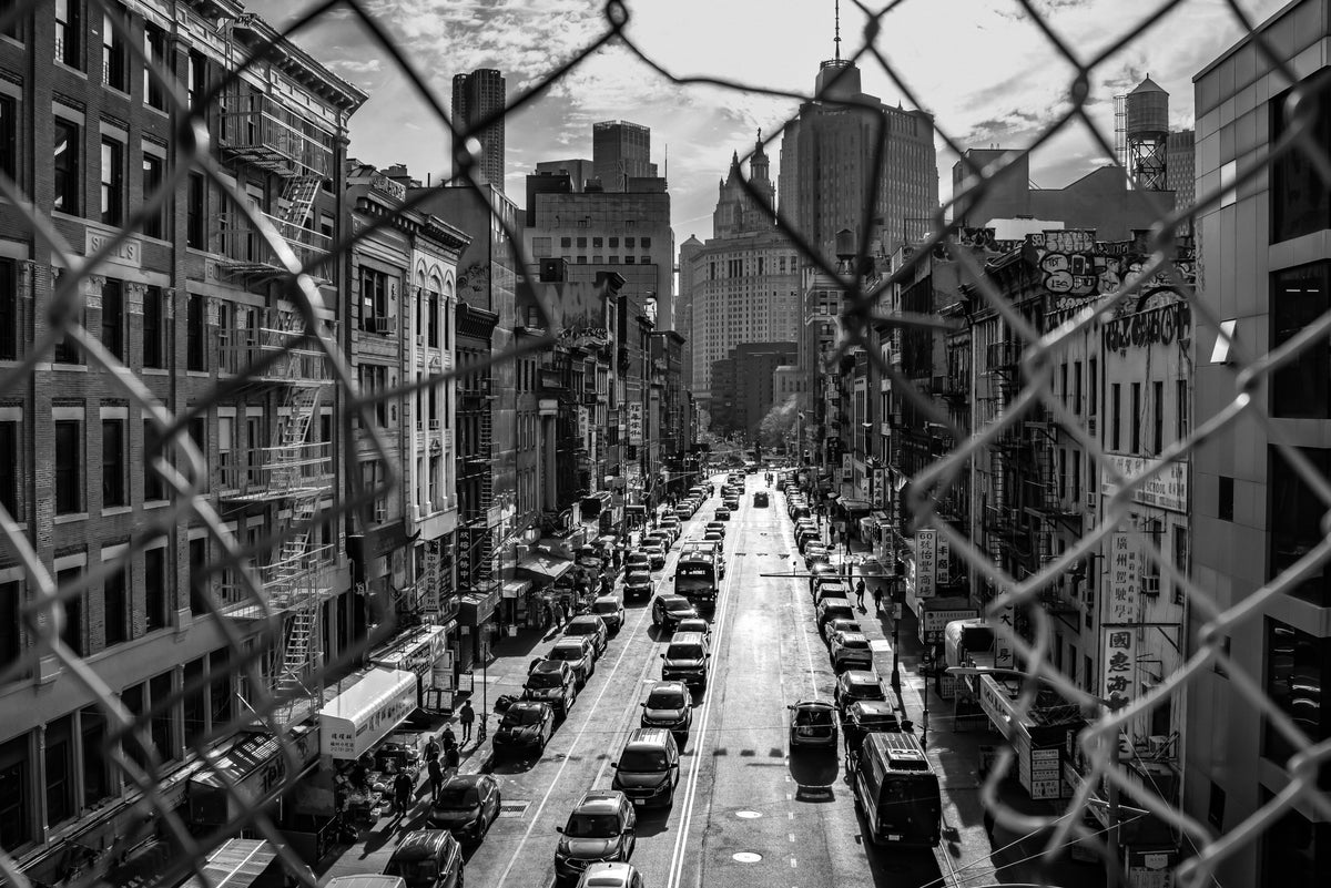 New York / China Town Poster och Canvastavla