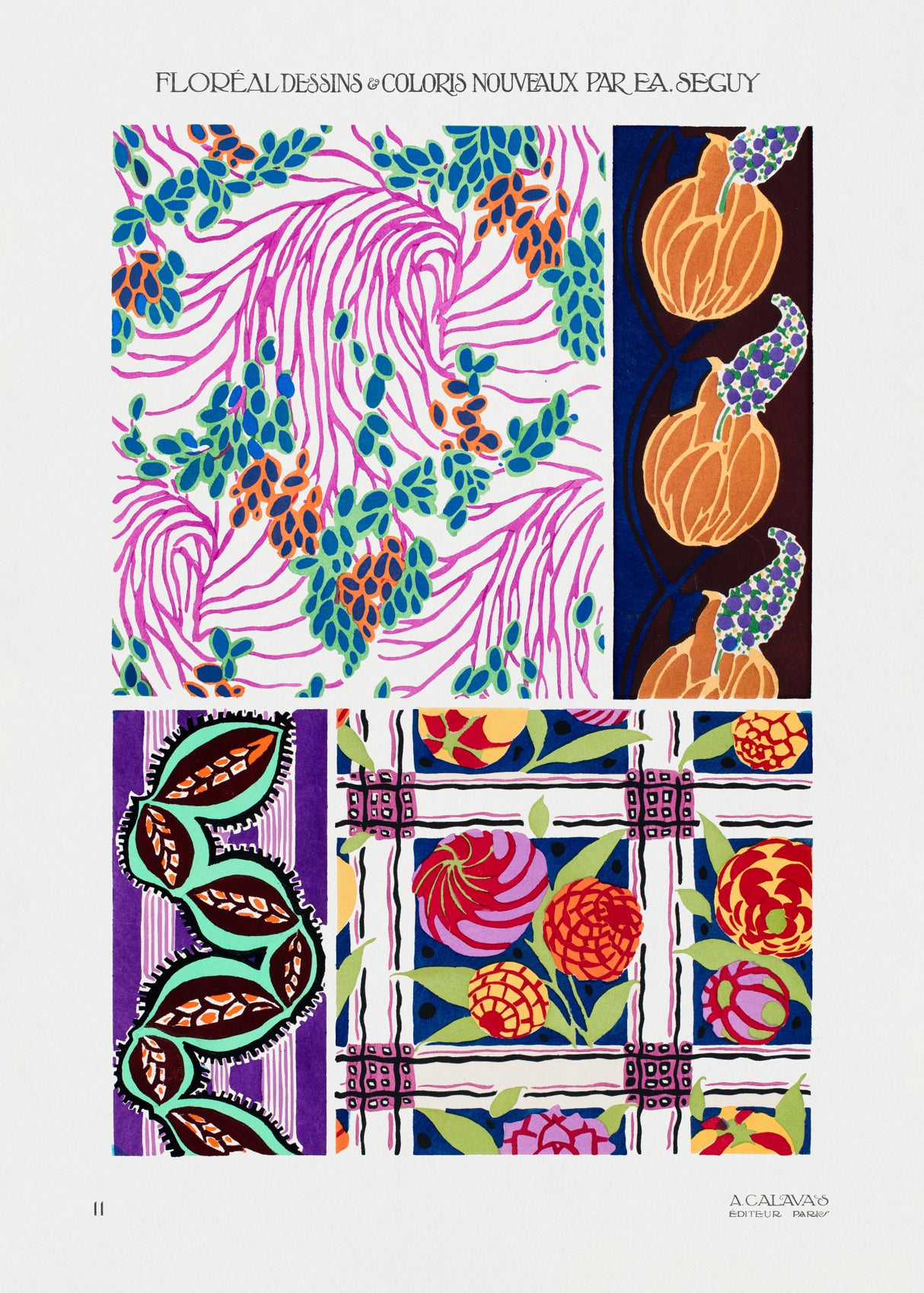 Pattern 11 Poster och Canvastavla