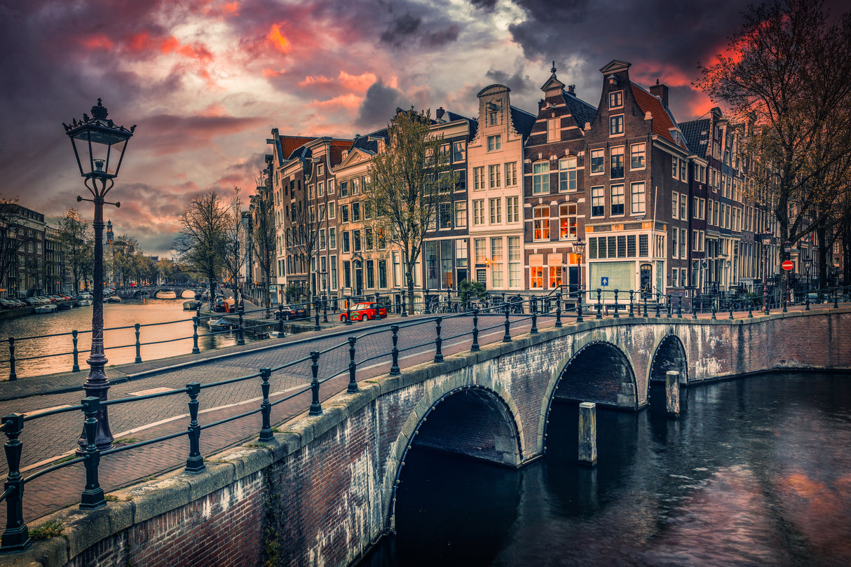 Amsterdam Poster och Canvastavla