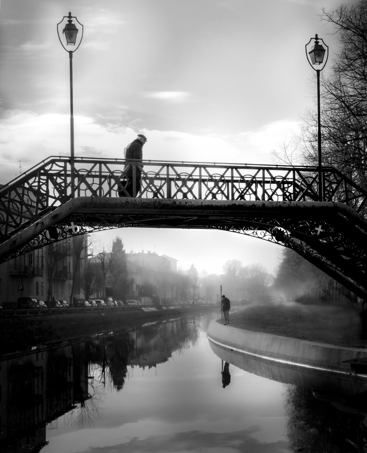 The old bridge Poster och Canvastavla