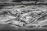 Shapes of frozen volcanos Poster och Canvastavla