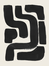 Ink Maze Poster och Canvastavla