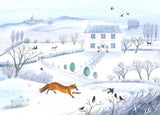 The Winter Fox Poster och Canvastavla