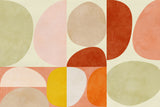 Pastel Geometry Poster och Canvastavla
