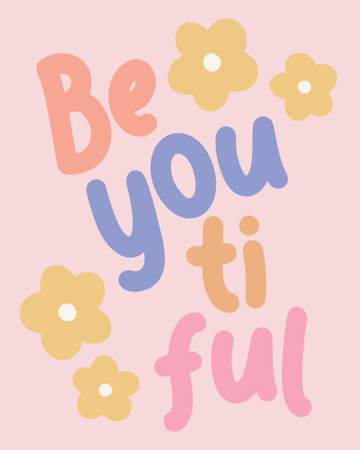 Beyoutiful Poster och Canvastavla