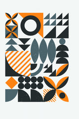 Vibrant Bauhaus Collection #3 Poster och Canvastavla