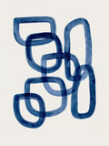 Navy Rings Poster och Canvastavla