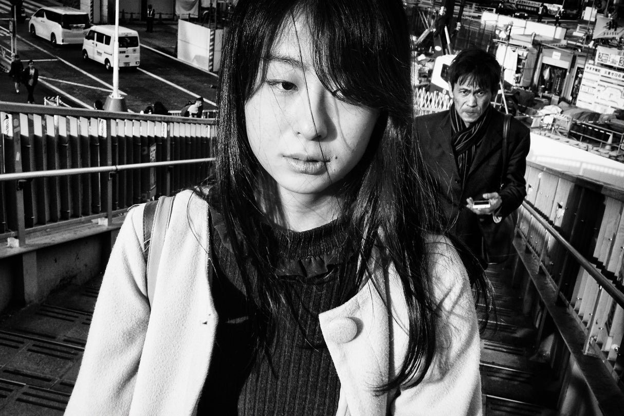 Shibuya Street - TOKYO 2017 Poster och Canvastavla