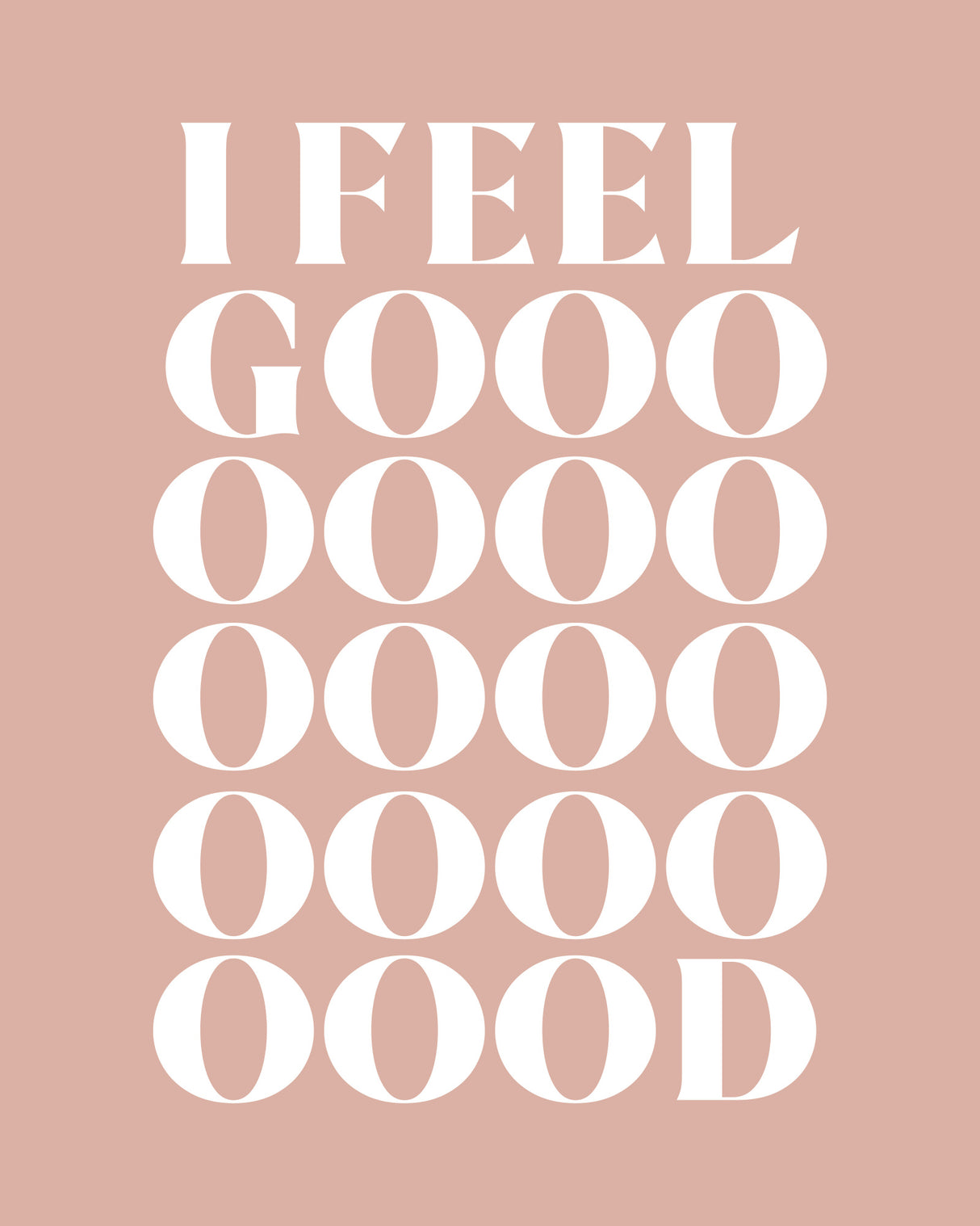 I Feel Good Poster och Canvastavla