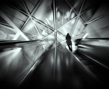Moscow metro - crystal Poster och Canvastavla