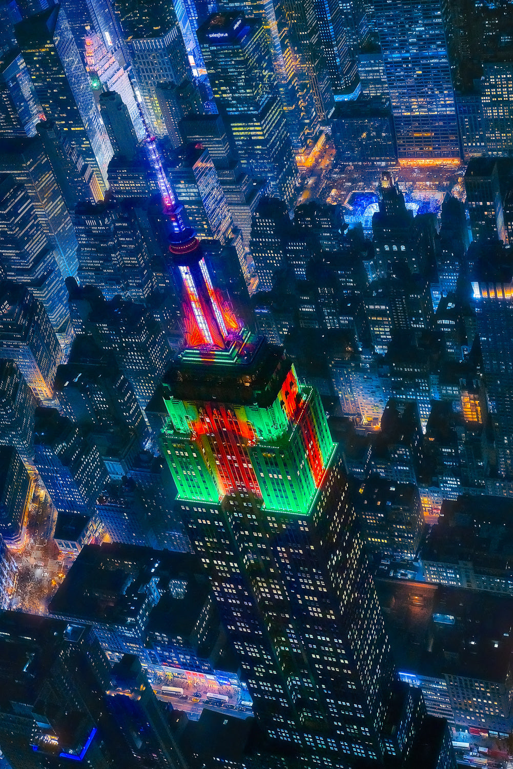 Flying NYC Poster och Canvastavla