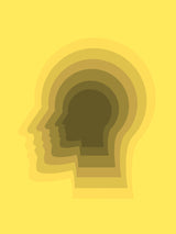 Into the Unknown In Yellow Poster och Canvastavla