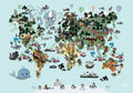 Atlas-barnposters och barntavlor
