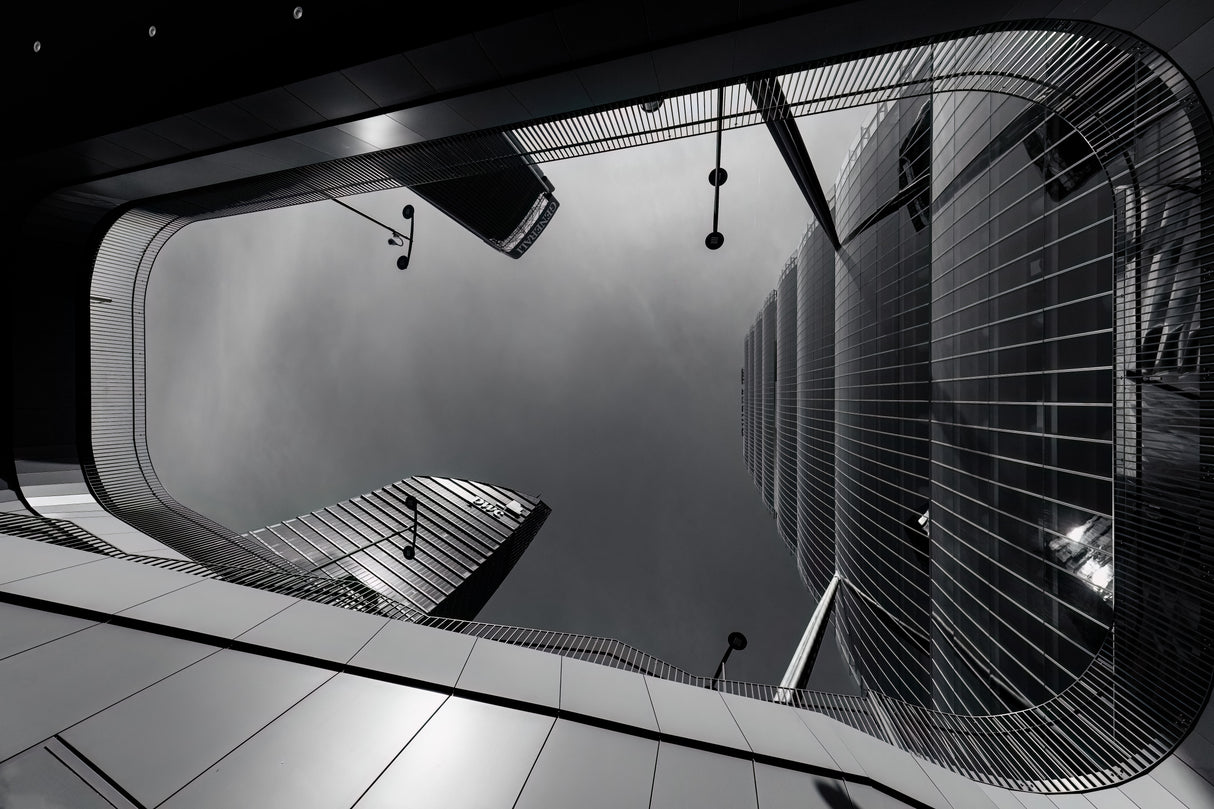 Citylife's shapes and lights Poster och Canvastavla