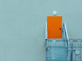 orange entrance Poster och Canvastavla
