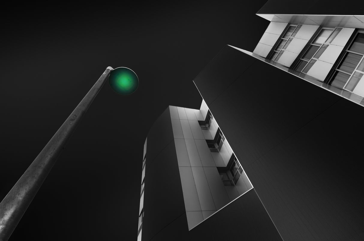 Green Light Poster och Canvastavla