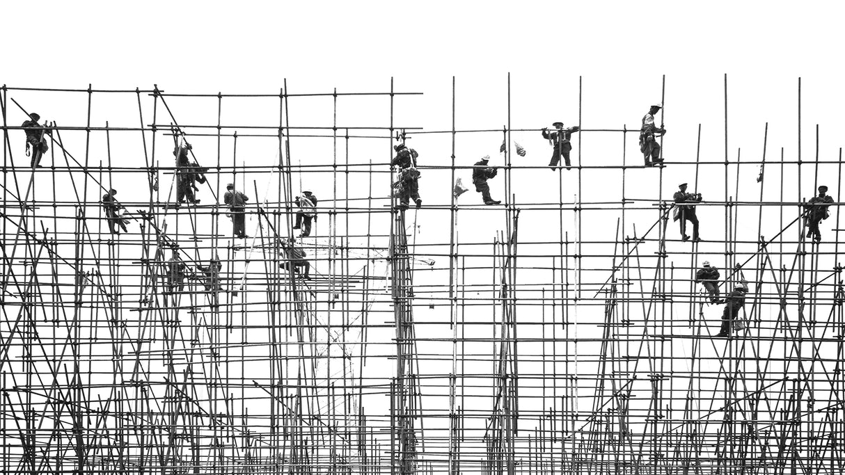 Workers Poster och Canvastavla