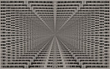 Windows and balconies disappearing into infinity Poster och Canvastavla