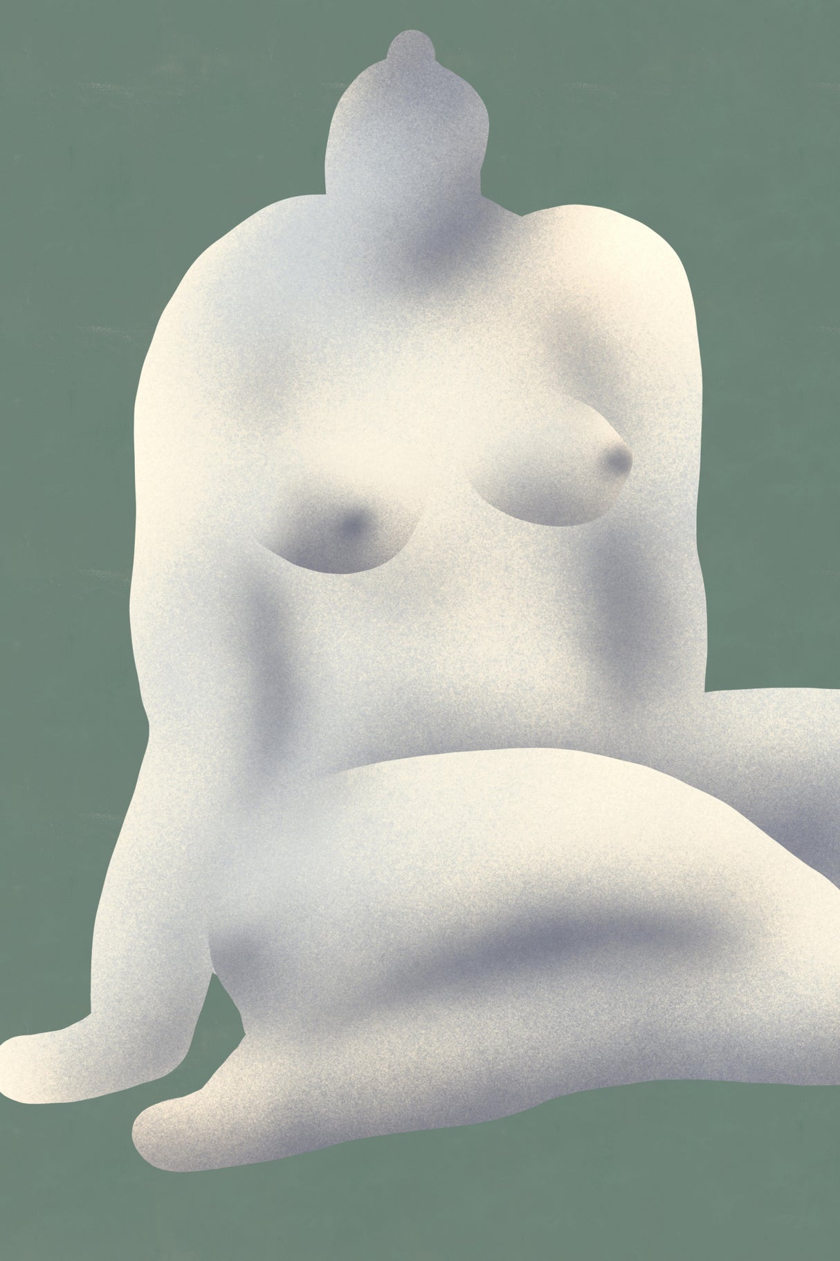 Color nude 08 Poster och Canvastavla