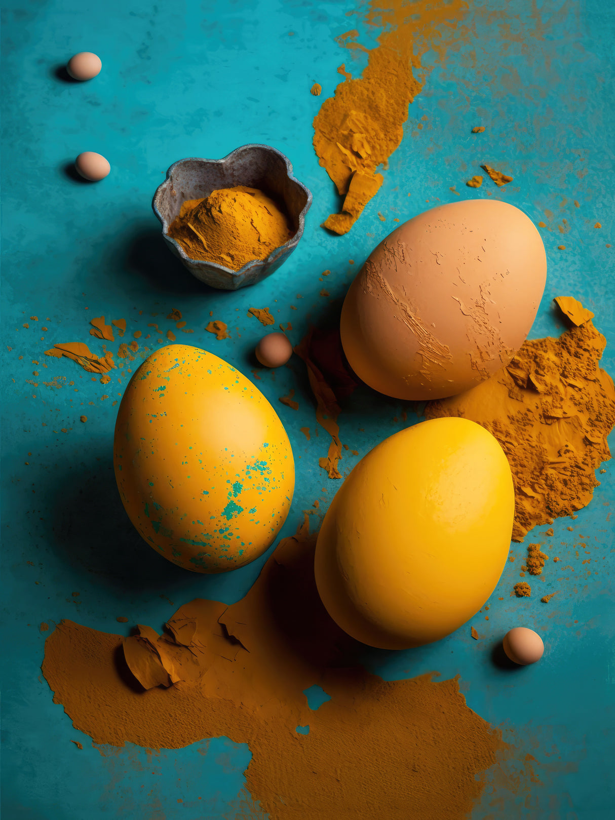 Three Eggs Poster och Canvastavla