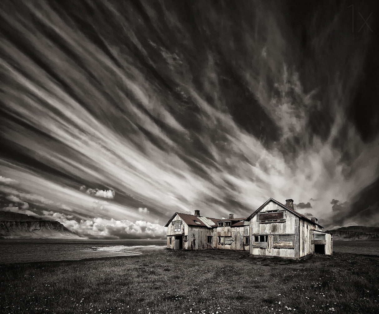 Old Hospital (mono) Poster och Canvastavla
