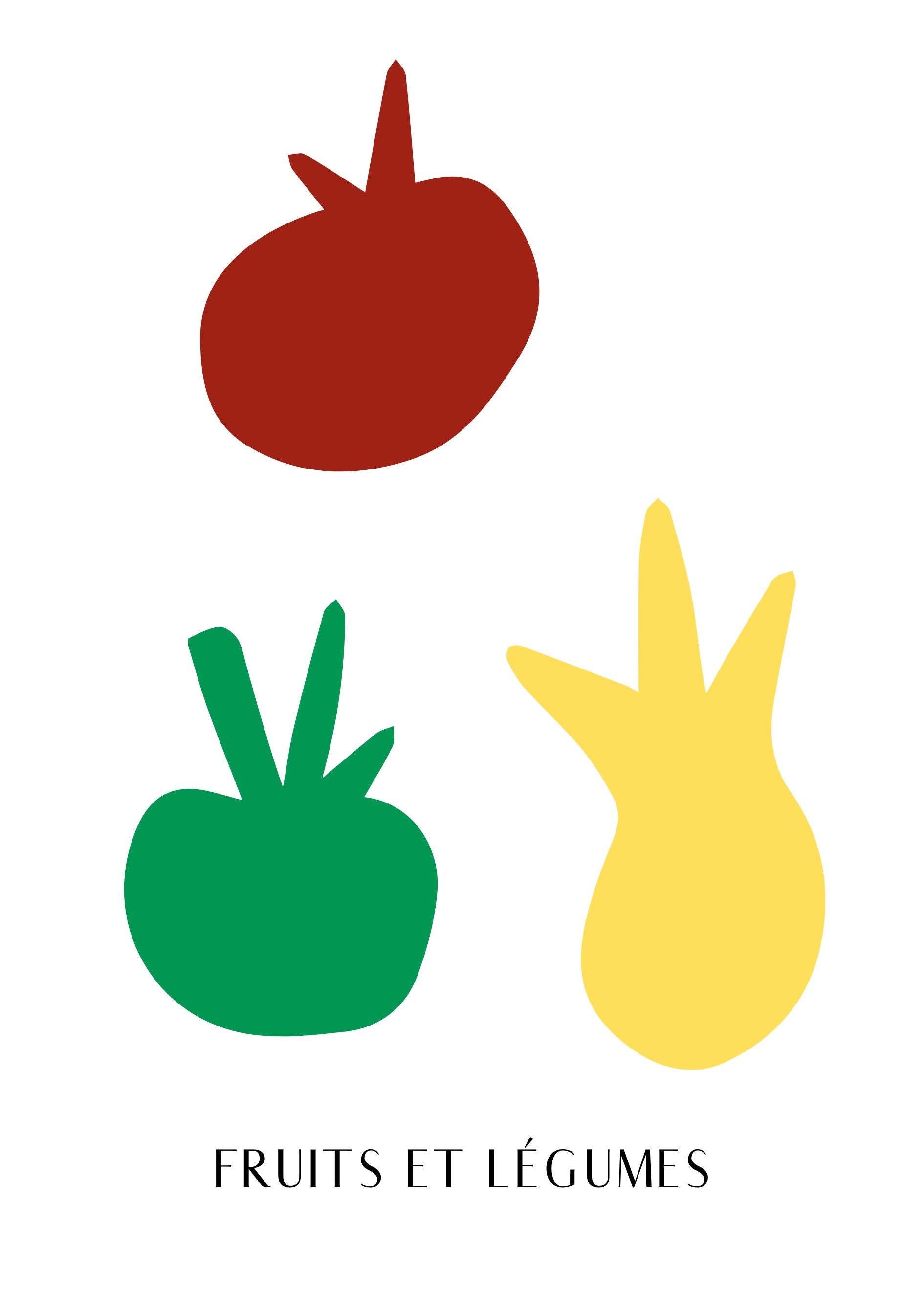 Fruits et legumes poster