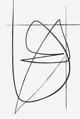 Off White Lines Poster och Canvastavla