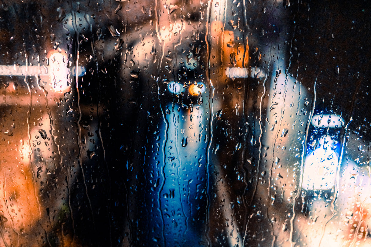 Rain Drops Poster och Canvastavla