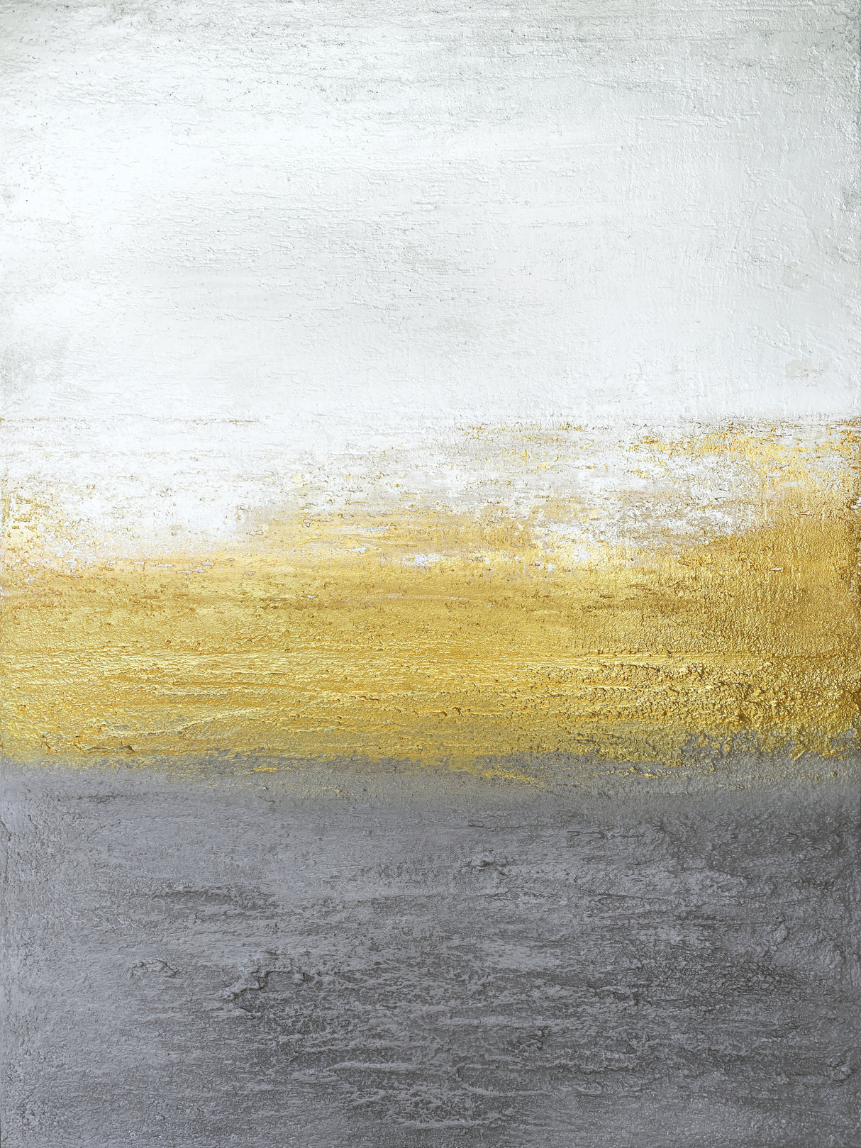 Gray and Gold Poster och Canvastavla