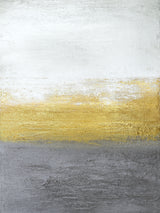 Gray and Gold Poster och Canvastavla