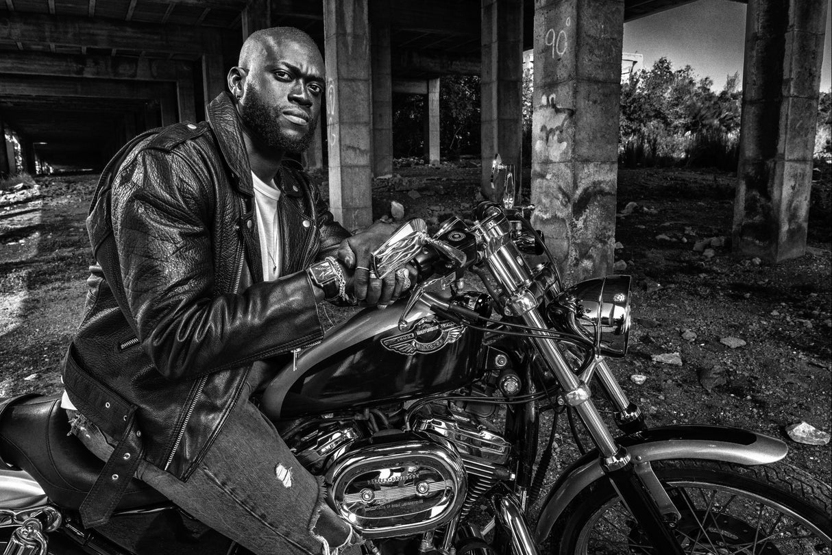 Harley Bike Poster och Canvastavla