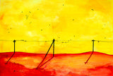 Sunset Poster och Canvastavla