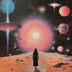 Interdimensional Collage Age Poster och Canvastavla