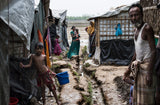 Life in a rohingya refugees camp - Bangladesh Poster och Canvastavla