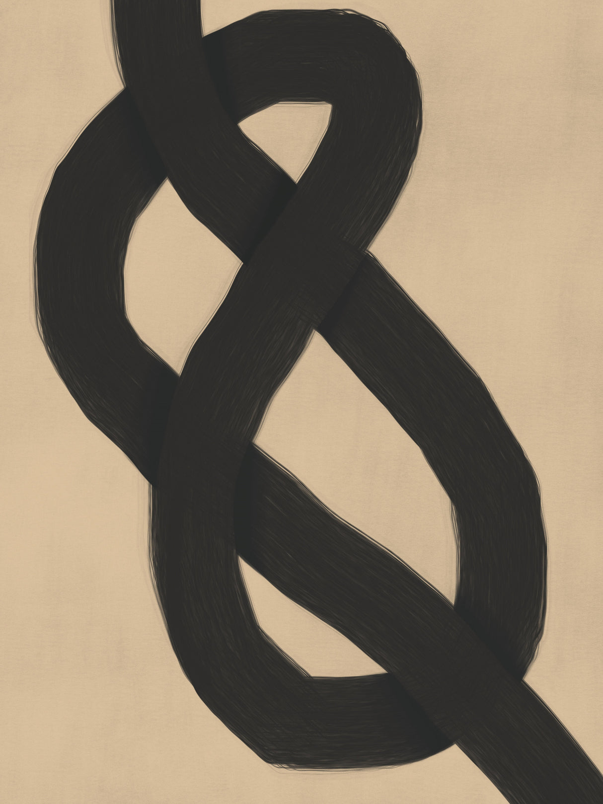 The Black Knot Poster och Canvastavla