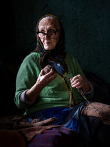 A Portrait of an Old Lady Poster och Canvastavla