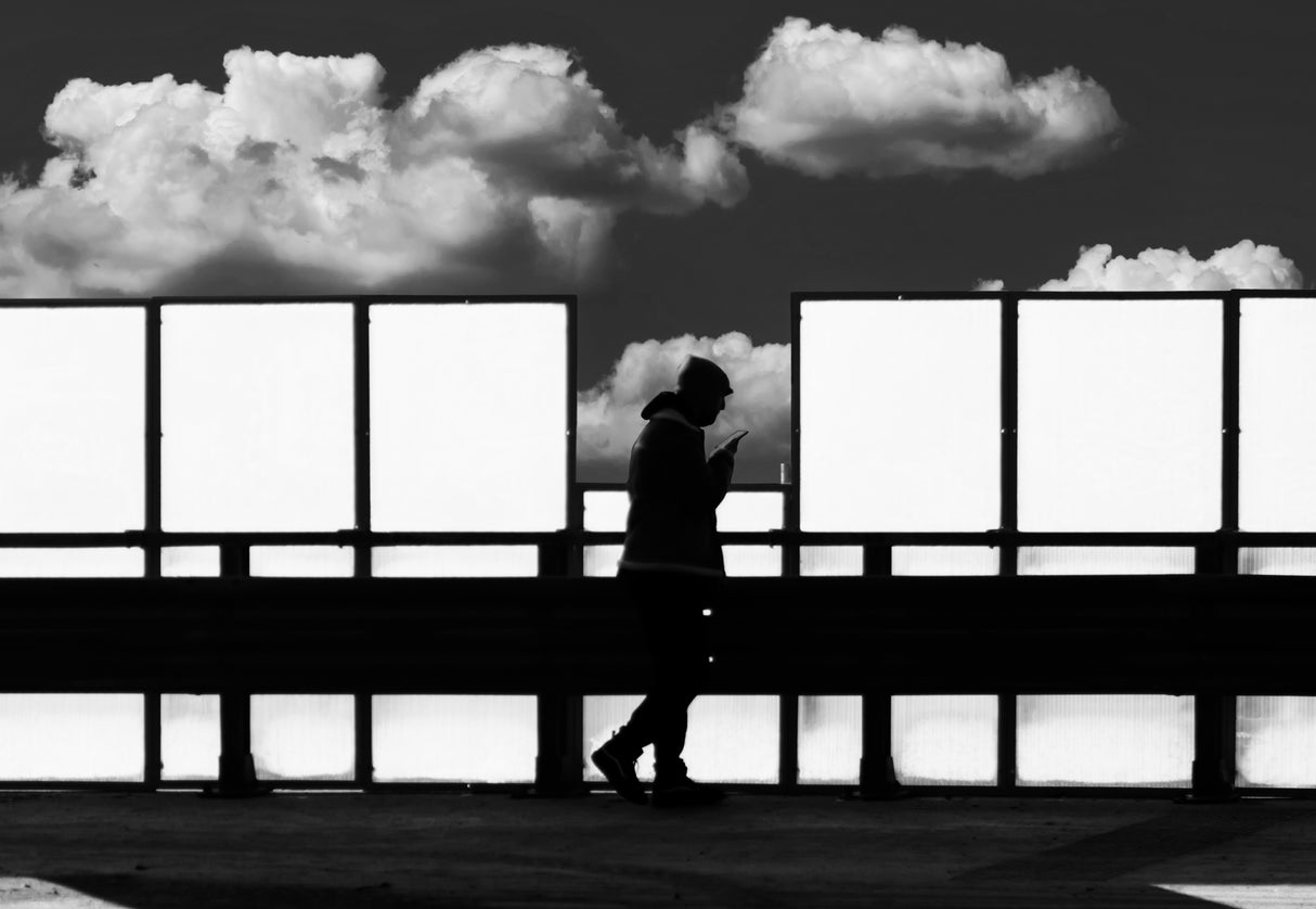 With head in the clouds. Poster och Canvastavla
