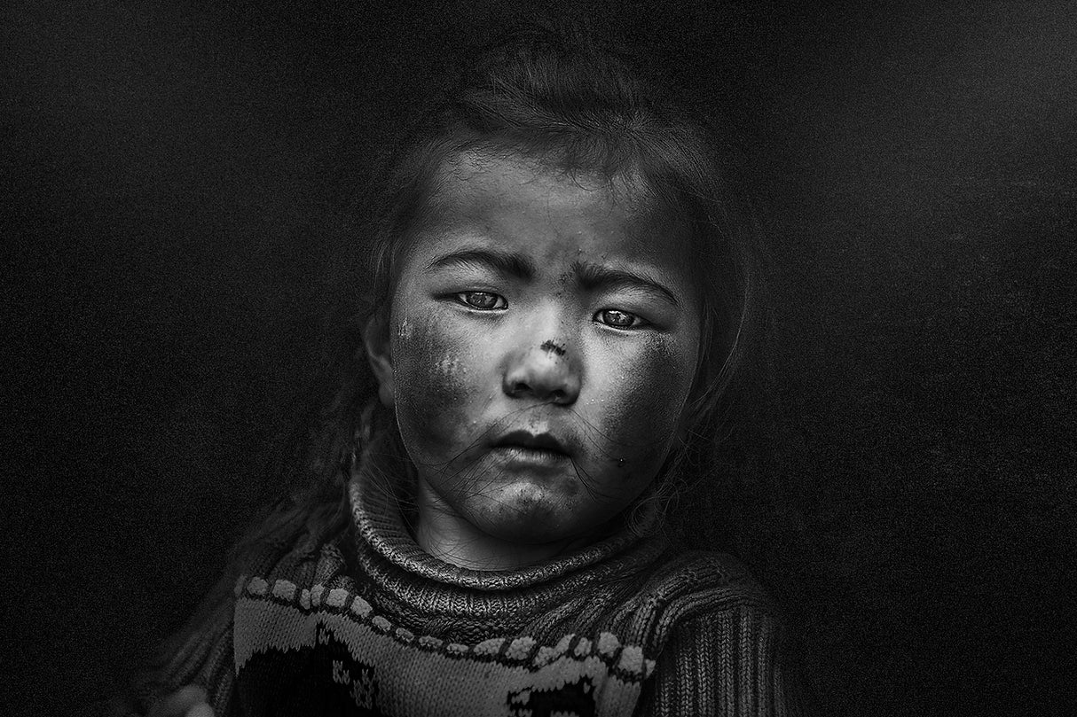 Girl Ladakh Poster och Canvastavla