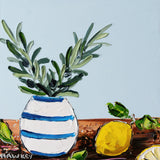 Olive Branch and Lemons Poster och Canvastavla