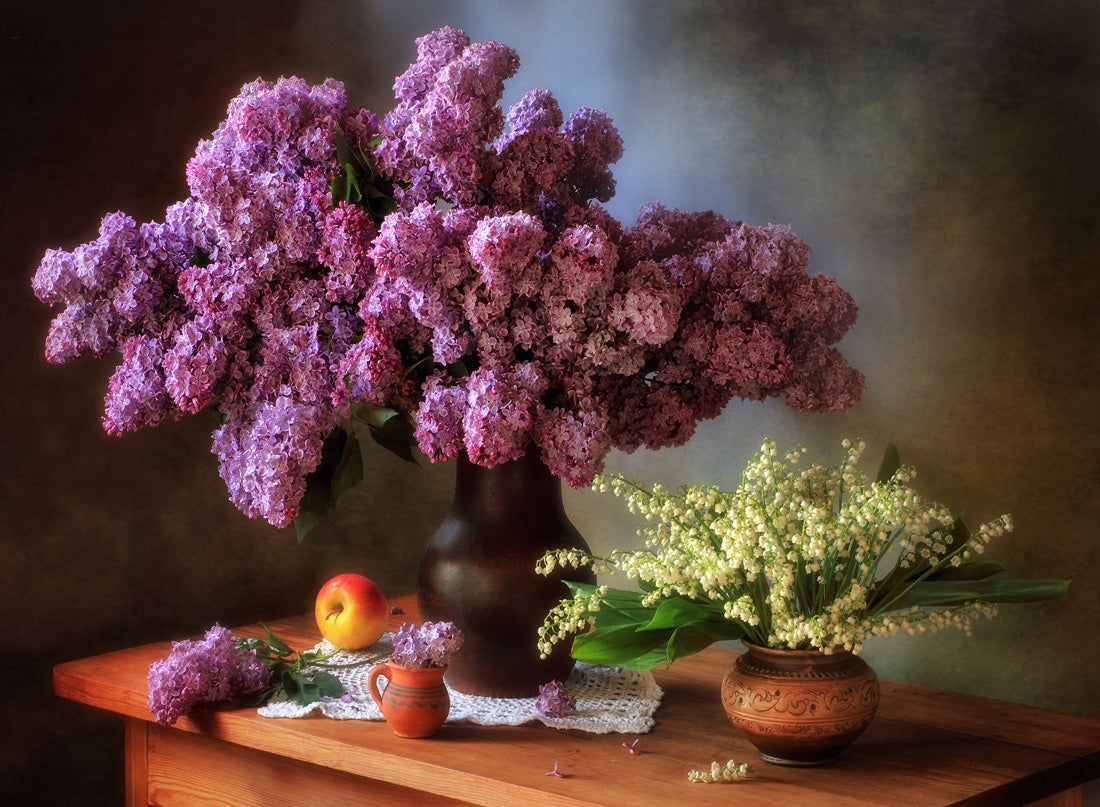 Still Life with Spring Flowers Poster och Canvastavla