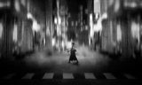 Night street... Poster och Canvastavla