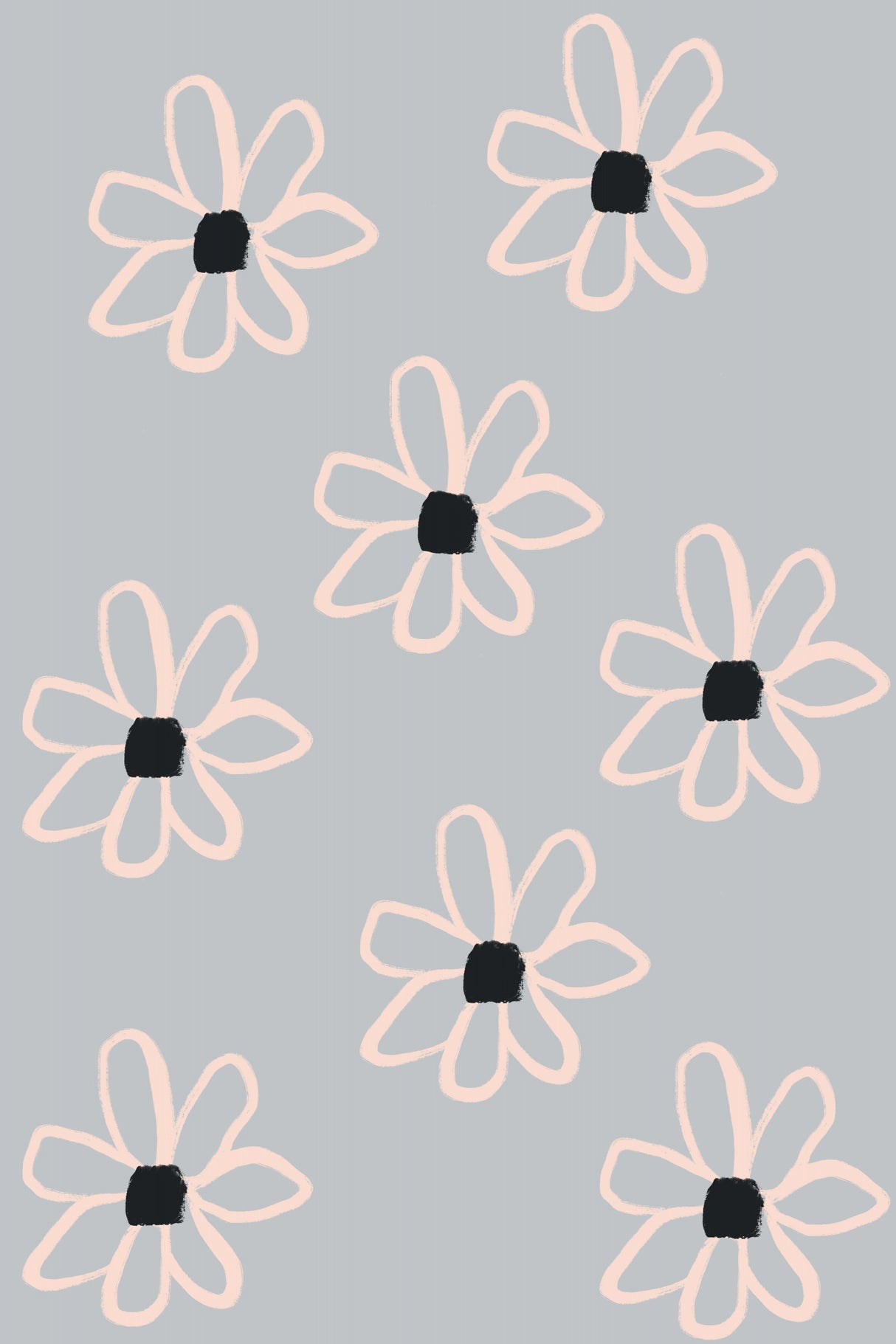 Bold Flowers No 2 Poster och Canvastavla