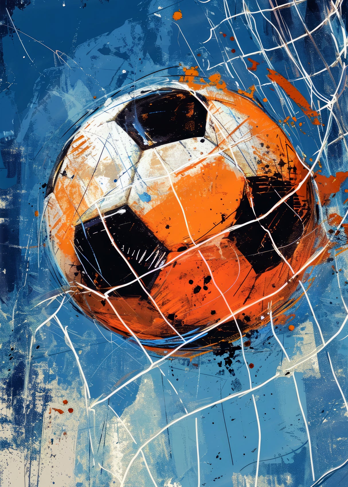 Sport Soccer 1 Poster och Canvastavla